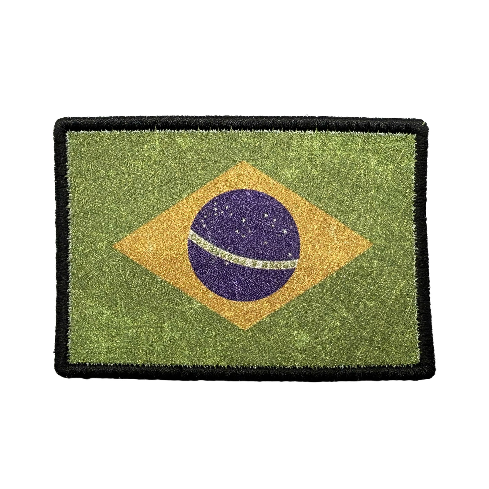 Dual-Face Hook & Loop Patch with 3D HF UV Printed Logo & Puff Printed Images