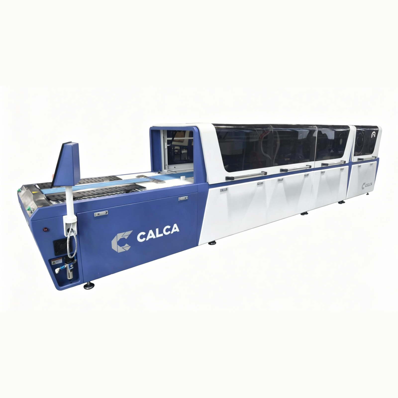 CALCA Semi-Auto Garment Folding & Packaging Machine Clothes Stacking + Bagging System for Retail/Laundry