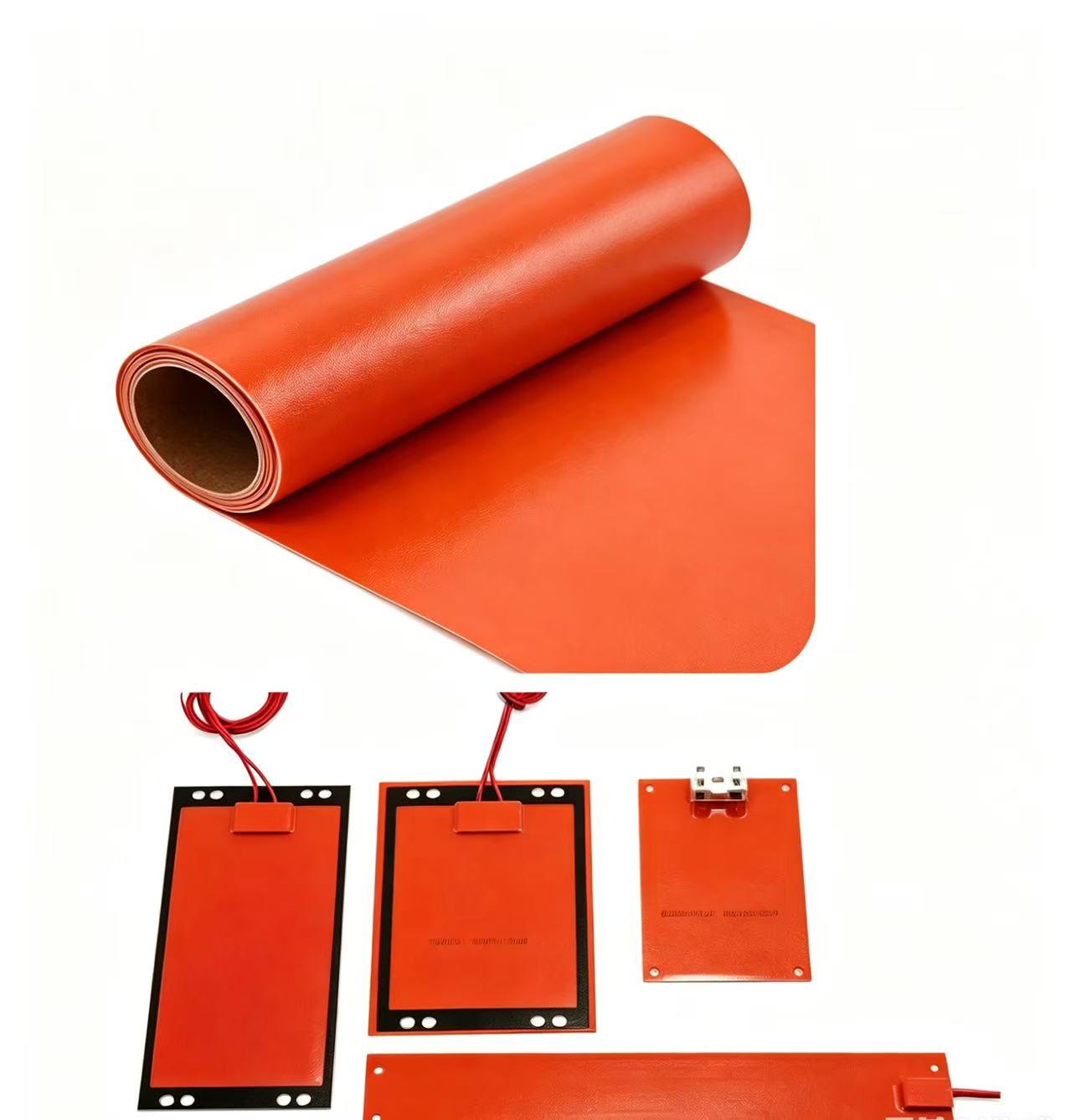 CALCA 39.4in x 15 ft 19.7mil(0.5mm) Double Sided Glossy Silicone Coated Fiberglass Fabrics