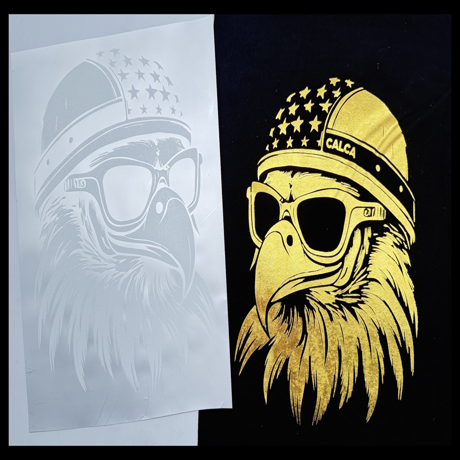 Silver Metallic DTF Gang Sheet Builder – Custom Metallic Transfers