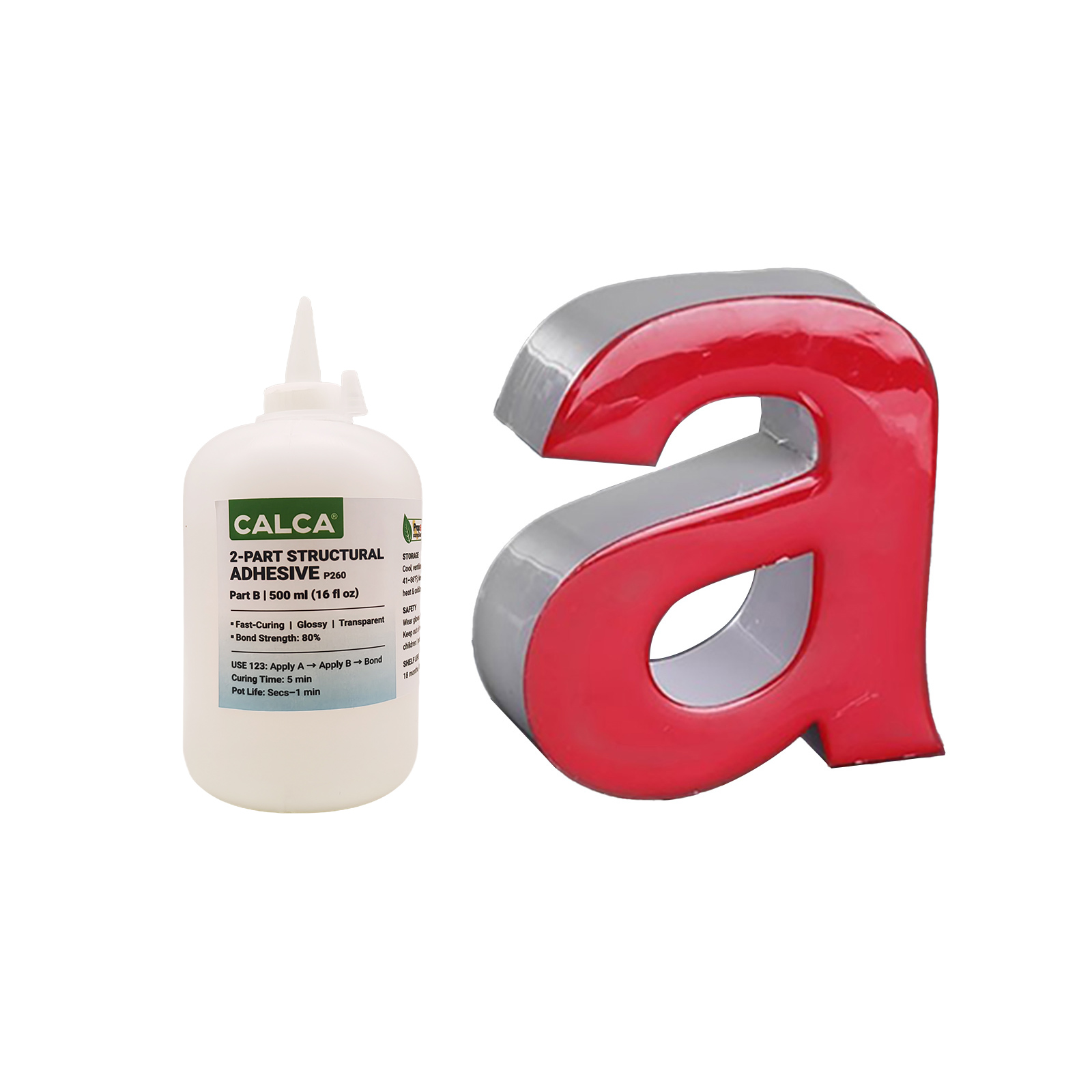 US Stock CALCA P-260B FAST CURING GLUE for Channel Letter