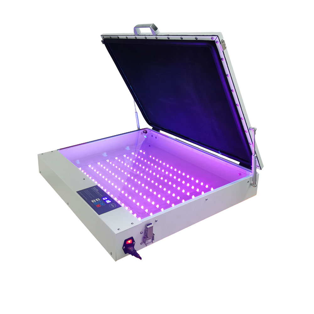 UK Stock, Qomolangma Tabletop Precise 20in x 24in 80W Vacuum LED UV Exposure Unit