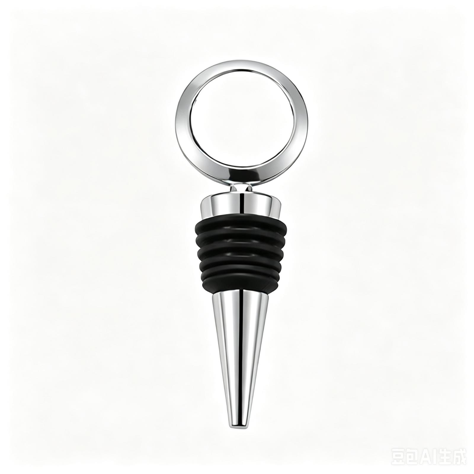 5PC Sublimation Blanks Wine Stoppers Round Shape Bottle Saver for DIY Custom Gift
