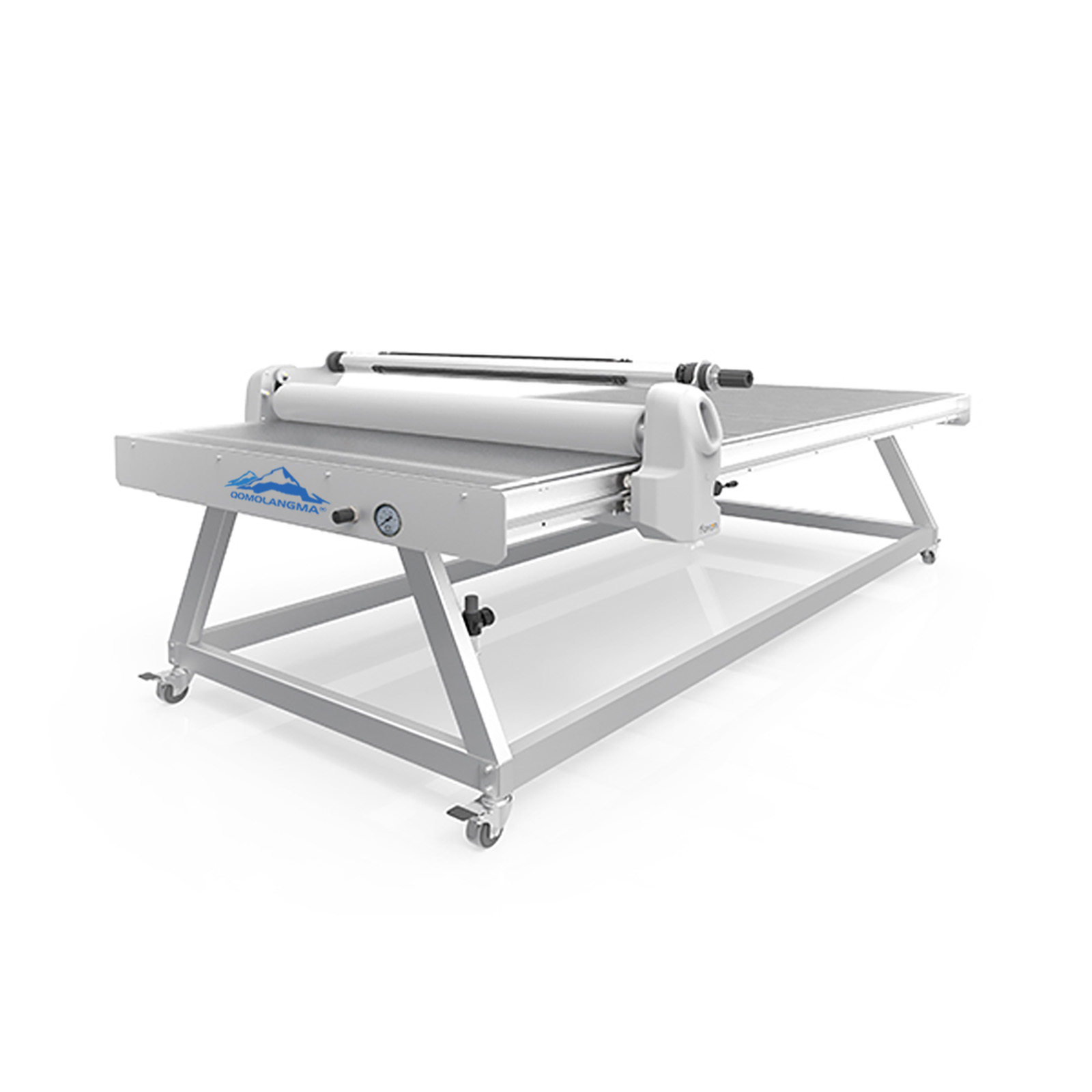 US Stock, Qomolangma 51" x 98" Flatbed Laminator – Table Applicator for Vinyl, Foil, Cold Lamination & Rigid Substrates