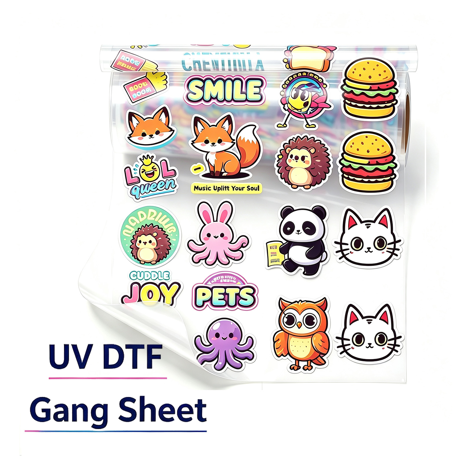 Custom UV DTF Gang Sheet – Upload Your Design