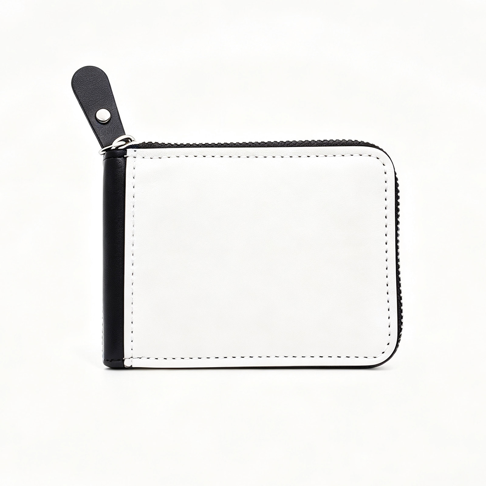 10 Pack Sublimation Blank White PU Leather Coin Purse Wallet, 4.3 x 3.35 inch