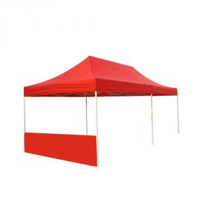 20ft Canopy Half Wall(Solid Color)
