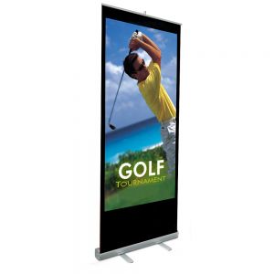 Banner Roll Up Economico Grafico Incluido 33"W x 79"H