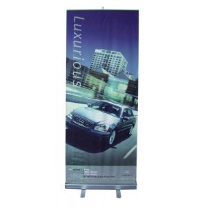 Banner Roll Up Calidad Grafico Incluido 33"W x 79"H