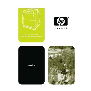 Manual de Servicio en Inglés HP LaserJet  4600