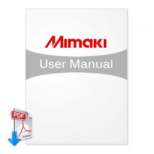 Manual del usuario (Descarga gratuita) Mimaki GP-1810D