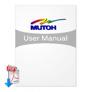 Manual de usuario para Mutoh VJ-1608A (Descarga gratis)