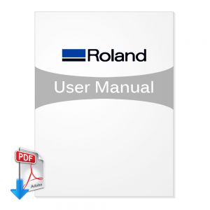 Manual de Usuario (Descarga Directa) Roland CAMMJET CJ-60/70