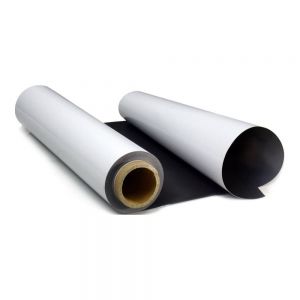 60"(1.524m*30m) Printing Media Solvent PET Steel Roll Film Magnetic Receptive