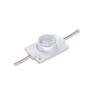 Módulo LED a prueba de agua con brillo alto SMD 5050 (1 LED, luz blanca, 2W,L49xW30xH15mm) para caja de luz con doble cara