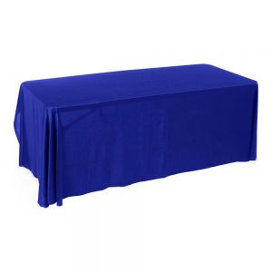 Mantel Para Mesa Lados Largos Esquinas Redondas con Logo en Azul 6ft(3)