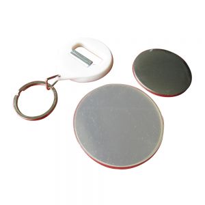 1000pcs 44mm Blank ABS Bottom Bottle Opener Badge Supplies for Badge Maker Machine
