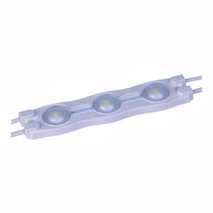 SMD 2835 Waterproof LED Module (3 LED High Power Chips with Optical Lens, White Light, 1.08W, L70 x W16 x H7mm) Designed for Internal Illumination of Signs