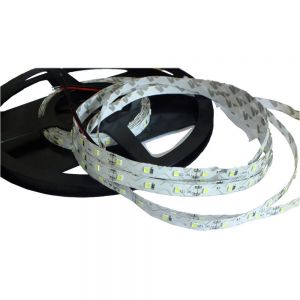 Alto brillo 16,4 pies 2835 tira Flexible de LED tipo S flexible 5M SMD 300 blanco NP luz 12V para letras de resina 