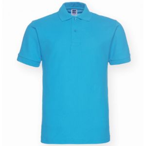 Transferencia de calor en blanco Camisas tipo Polo Manga corta de colores Polo para hombre de Algodón y poliéster