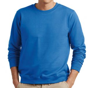 Sudaderas de cuello y manga larga hechas de poliester y algodon para hombre.