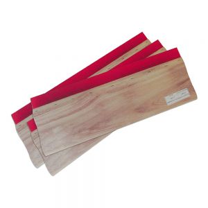 Wiper 3 pcs 13" (33cm) Mango de madera 75 Durómetro