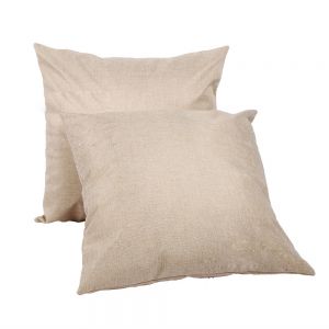 US Stock-CALCA 50 Pack New Sublimation Linen Fabric 3D Sublimation Pillow Case Blanks 17.7in x 17.7in Fashional Cushion Cover Throw Pillow Covers with Invisible Zippers for DTF/HTV Printing