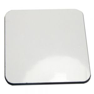 20pcs/parcel Blank Sublimation Coated MDF Coasters with Cork Back