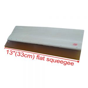 High Quality Silk Screen Printing Wood Squeegee Ink Scraper 75 Durometer - 13 In.