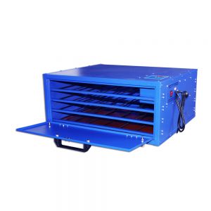 800W 4 Layers Screen Printing Drying Cabinet Max Exposure size 25 x 23in Screen Press Warming Machine 