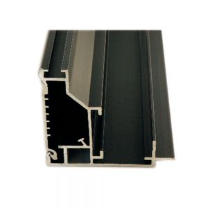 2sets/Pack 8.1cm Wide, 87mm Thick, Waterproof Flex Light Box Profiles, Advertising Light Box Profiles 