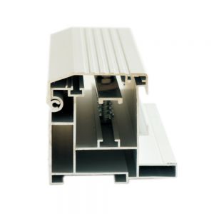 2sets/Pack 8cm Wide, 100mm Thick, Waterproof Flex Light Box Profiles, Advertising Light Box Profiles 