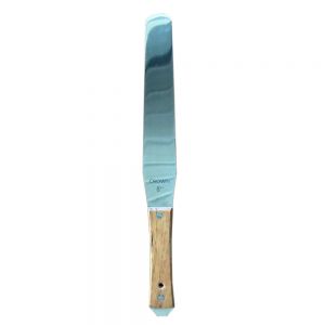 US Stock, Wood Handle Flexible Ink Spatula - 8in
