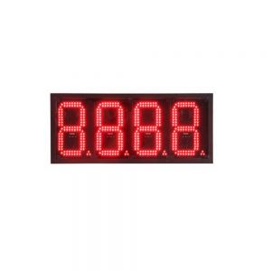 6" LED Gas Station Electronic Fuel Price Sign Red Color