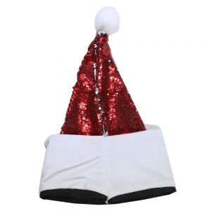 Super  Style Blank  Dye Sublimation Magic Sequins Hats for Xmas Holiday  
