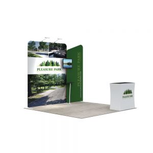 10ft Modular Custom Fast Install Trade Show Display -C2A4