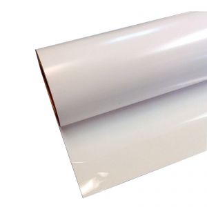 US Stock, 19.7" x 82´ Roll PU Non-sticky Digital Cutting Heat Transfer Vinyl White