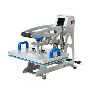 Auto-open Flat Heat Press Machine 11" x 15" (280 x 380mm) for T-shirts with Replaceable Platen