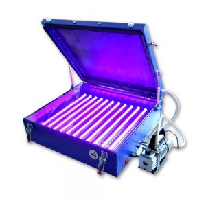 110V / 220V 240W Calca Vacuum Exposure Unit 24" x 26" Precise Screen Printing Compressor Outside