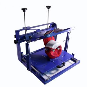 One Color Baseball Cap Soft Hat Mask Screen Printing Machine