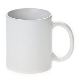 11 OZ Taza Blanca para Impresion Por Sublimacion