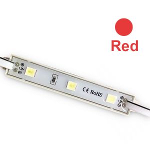 Módulo de Led impermeable SMD5054 (3 LED´s,0.7W,L64xW9mm ),rojo