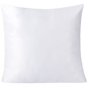 4pcs 17.7in x 17.7in Plain White Sublimation Pillow Case Blanks Cushion Cover Throw Pillow Covers Embroidery Blanks (45 x 45cm)