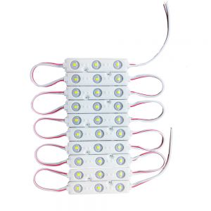 SMD 2835 Waterproof LED PVC Injection Module (3 LEDS, White Light 1.5W, L78 x W15.2x H6.5mm) Suitable for 8-18cm Advertising Sign Word Light Box, Single Side Advertising Light Box