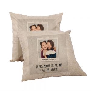 US Stock, CALCA 10 Pack Linen 3D Sublimation Pillow Case Blanks 15.75in x 15.75in Fashional Cushion Cover Throw Pillow Covers with Invisible Zippers for DTF Printing