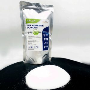 US Stock CALCA MC3 Direct to Film TPU DTF Powder, Digital Transfer Hot Melt Adhesive Powder (2.2lbs Pack, 1kg, Coarse, White)