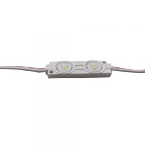 SMD 2835 Waterproof  LED Module (2 LEDs Chips with Aluminum PCB Injection, White Light, 0.72W, L47 x W15 x H7.6mm), DC12V