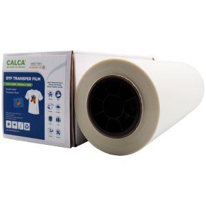 CALCA Pro 23.6in x 328ft/60cm x 100m DTF Transfer Film 110u Premium+ Roll,Warm Peel