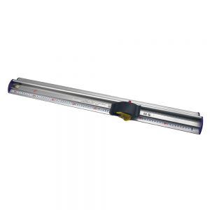 27.5" 70cm Sliding KT Board Cutting Ruler, Paper Trimmer Ruler, Photo Cutter with Ruler