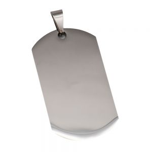 Wholesale High Quality Army Stainless Steel Military Blank Dog Tags